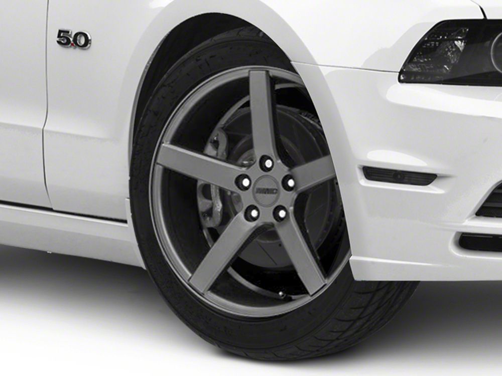 MMD 551C Charcoal Wheel; 20x8.5; 35mm Offset (10-14 Mustang)