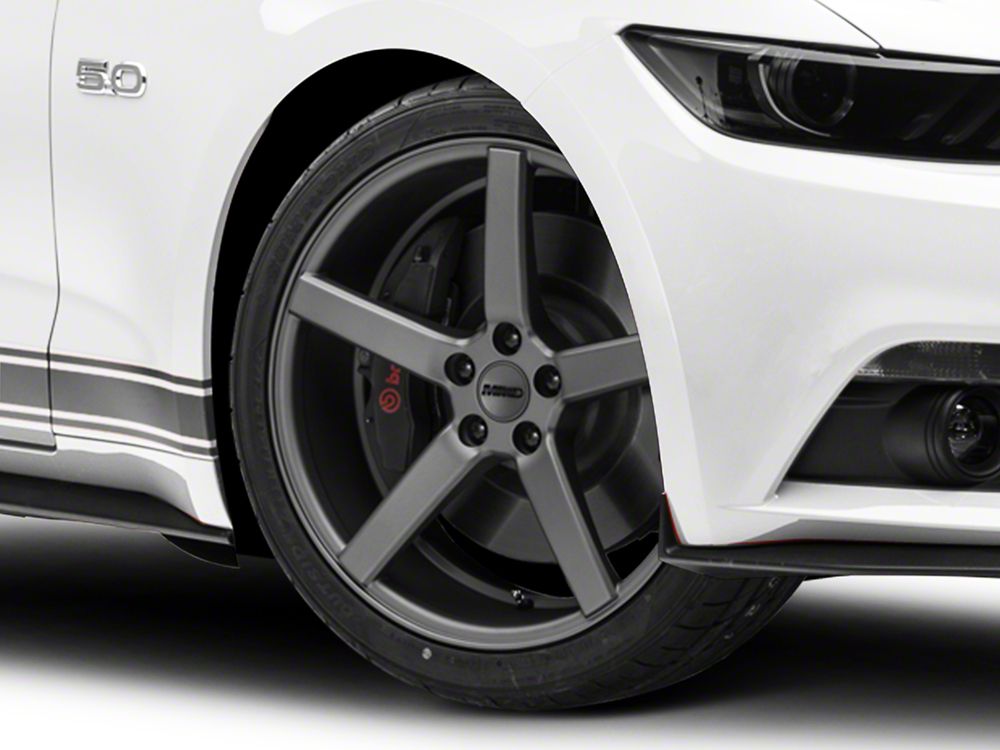MMD 551C Charcoal Wheel; 20x8.5; 35mm Offset (15-23 Mustang GT, EcoBoost, V6)