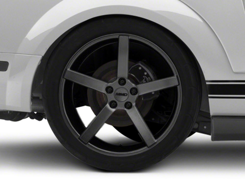 MMD 551C Charcoal Wheel; Rear Only; 20x10; 45mm Offset (05-09 Mustang)