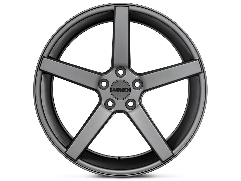 MMD 551C Charcoal Wheel; Rear Only; 20x10; 45mm Offset (10-14 Mustang)