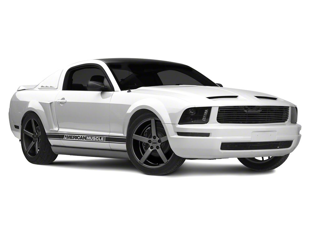 MMD 551C Charcoal Wheel; Rear Only; 20x10; 45mm Offset (05-09 Mustang)