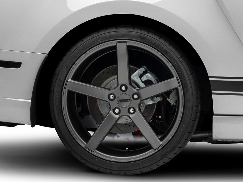 MMD 551C Charcoal Wheel; Rear Only; 20x10; 45mm Offset (10-14 Mustang)