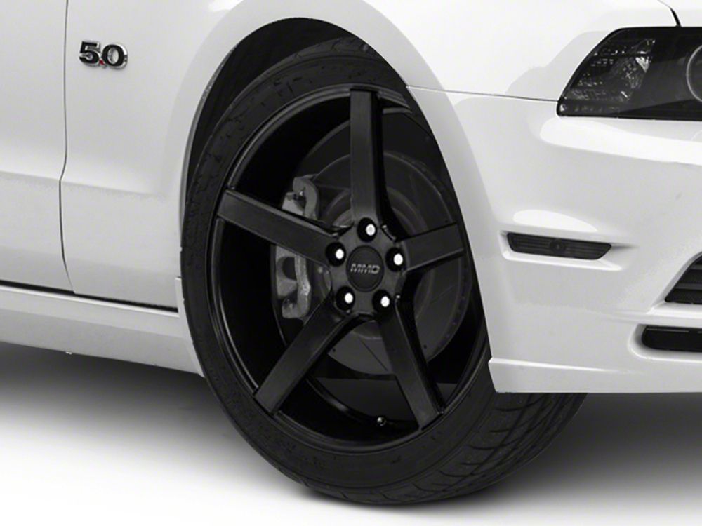 MMD 551C Matte Black Wheel; 20x8.5; 35mm Offset (10-14 Mustang)
