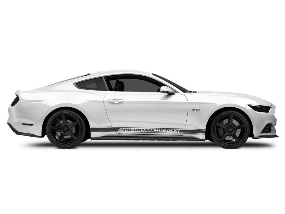 Staggered MMD 551C Matte Black 4-Wheel Kit; 20x8.5/20x10; 35mm Offset (15-23 Mustang GT, EcoBoost, V6)