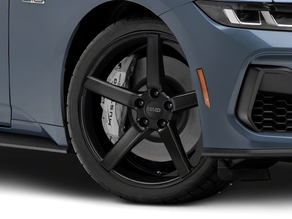 MMD 551C Matte Black Wheel; 20x8.5; 35mm Offset (24-25 Mustang)