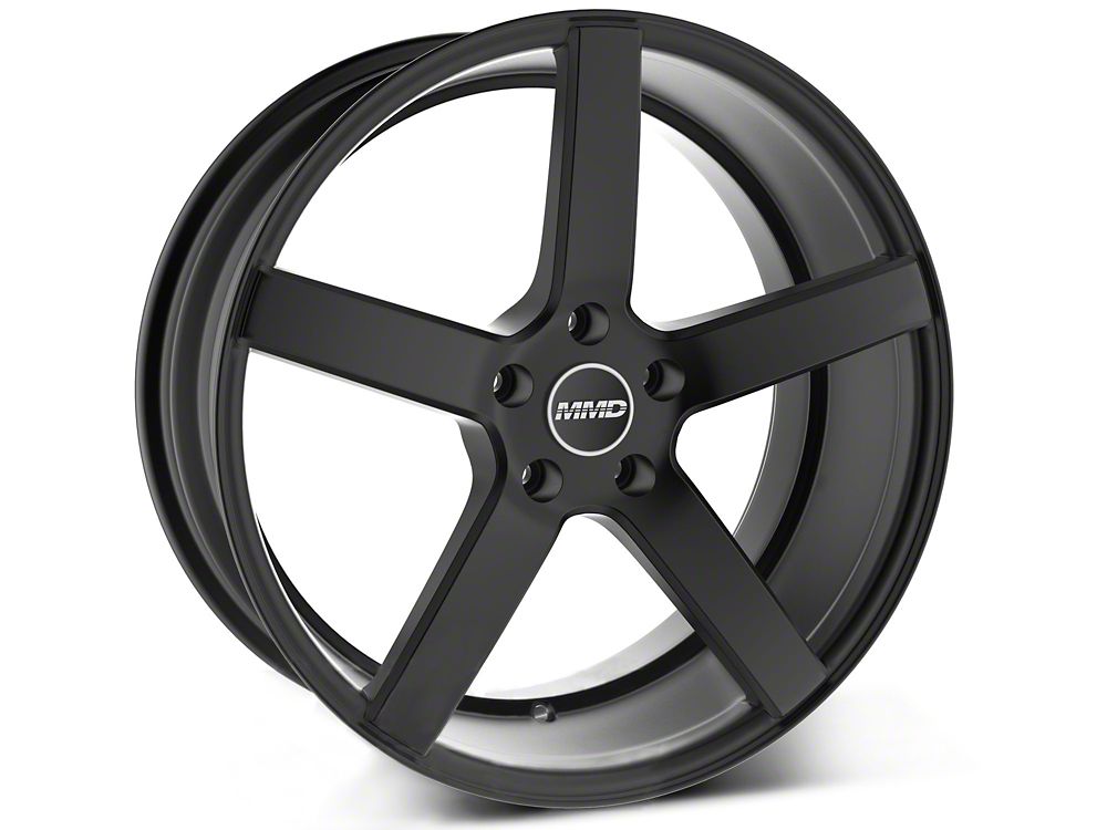 MMD 551C Matte Black Wheel; Rear Only; 20x10; 45mm Offset (05-09 Mustang)