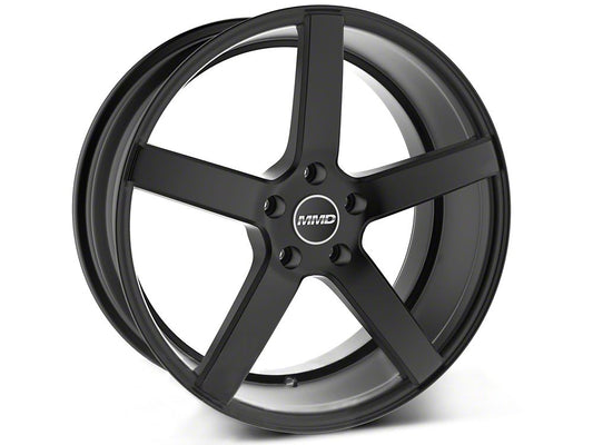 MMD 551C Matte Black Wheel; Rear Only; 20x10; 45mm Offset (05-09 Mustang)