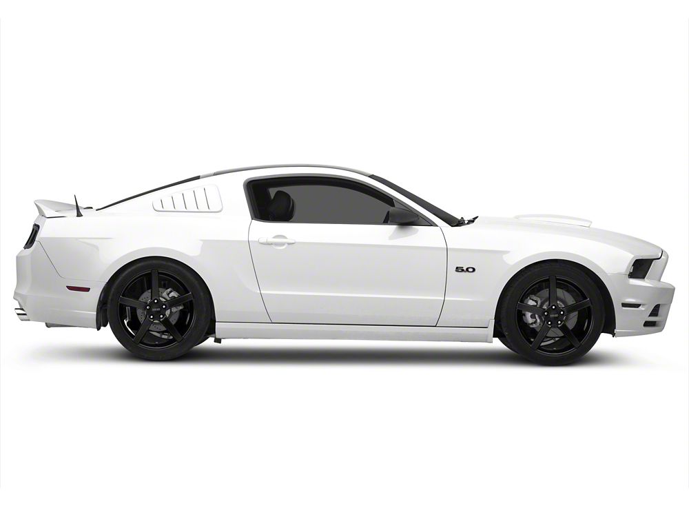 MMD 551C Matte Black Wheel; Rear Only; 20x10; 45mm Offset (10-14 Mustang)