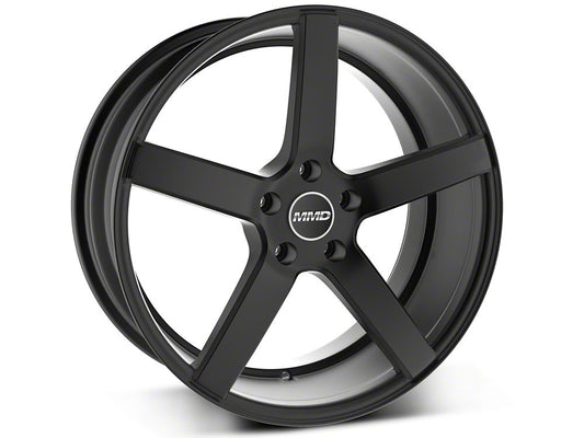 MMD 551C Matte Black Wheel; Rear Only; 20x10; 45mm Offset (24-25 Mustang)