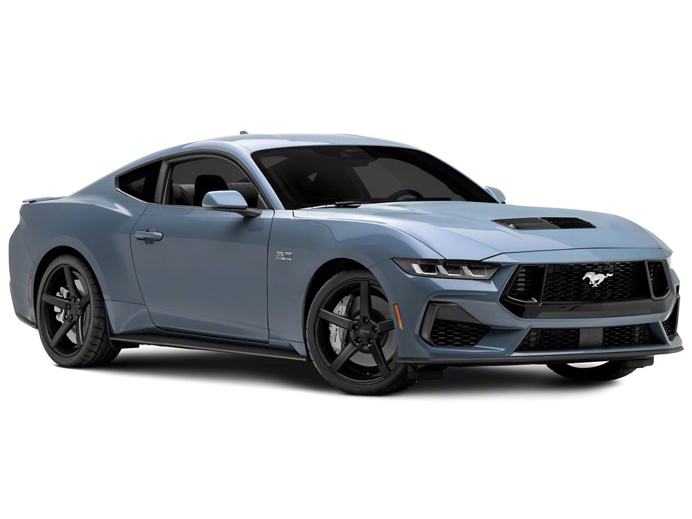 MMD 551C Matte Black Wheel; Rear Only; 20x10; 45mm Offset (24-25 Mustang)