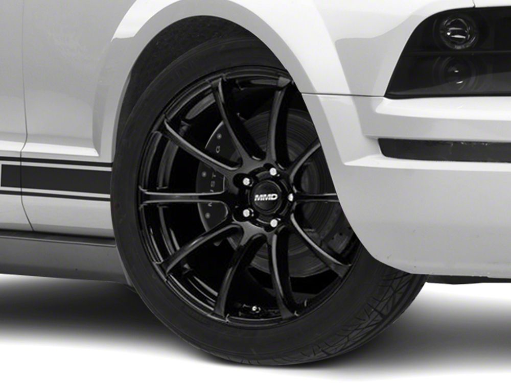 MMD Axim Gloss Black Wheel; 20x8.5; 35mm Offset (05-09 Mustang)