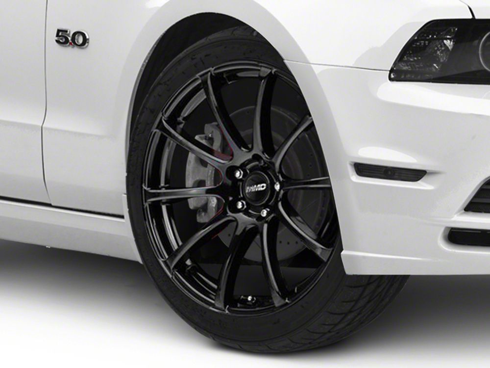 MMD Axim Gloss Black Wheel; 20x8.5; 35mm Offset (10-14 Mustang)