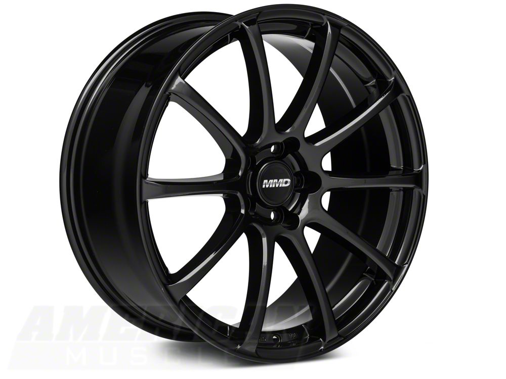 MMD Axim Gloss Black Wheel; 20x8.5; 35mm Offset (15-23 Mustang GT, EcoBoost, V6)