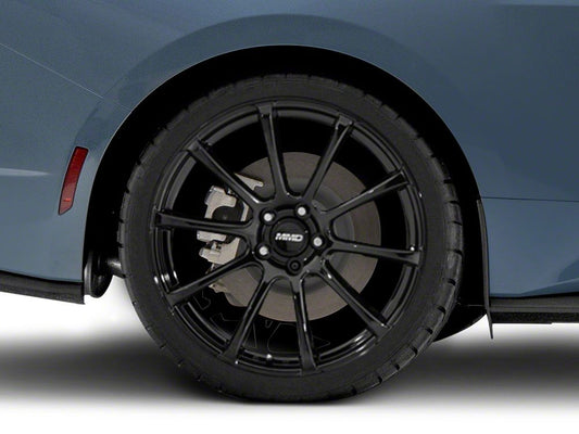 MMD Axim Gloss Black Wheel; Rear Only; 20x10; 45mm Offset (24-25 Mustang)