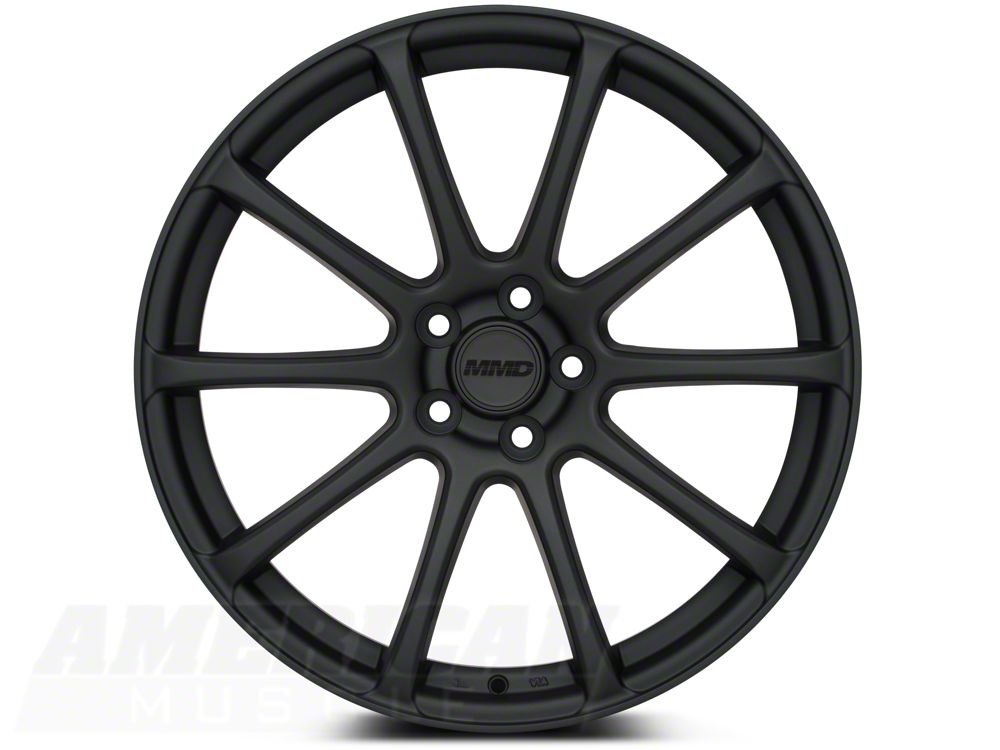MMD Axim Charcoal Wheel; 20x8.5; 35mm Offset (15-23 Mustang GT, EcoBoost, V6)