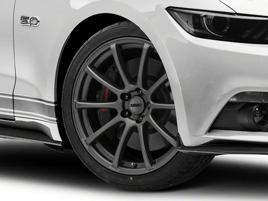 MMD Axim Charcoal Wheel; 20x8.5; 35mm Offset (15-23 Mustang GT, EcoBoost, V6)