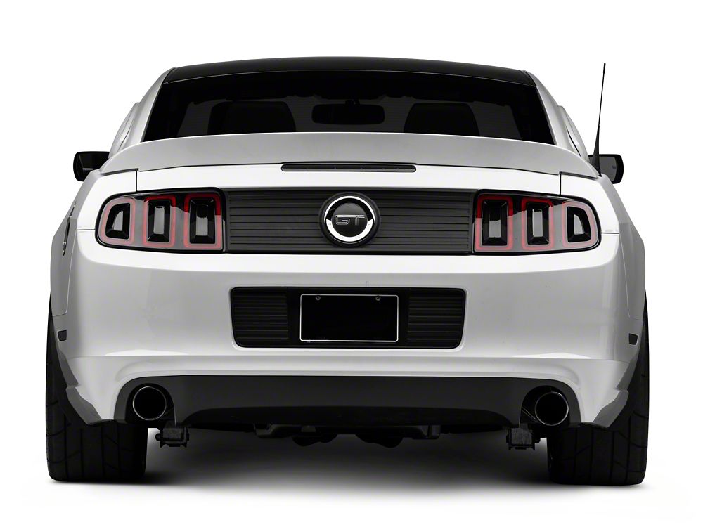 MMD Decklid Panel; Black (13-14 Mustang)