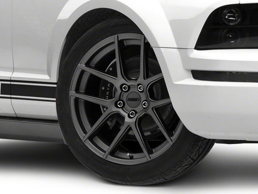 MMD Zeven Charcoal Wheel; 19x8.5; 35mm Offset (05-09 Mustang)