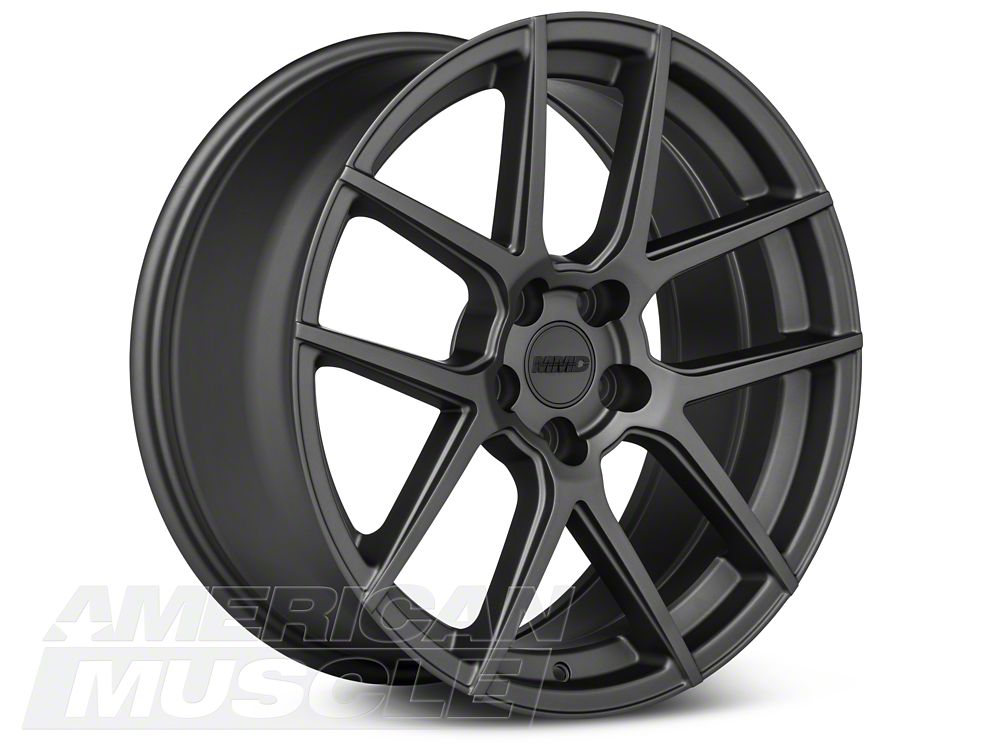 MMD Zeven Charcoal Wheel; 20x8.5; 35mm Offset (05-09 Mustang)