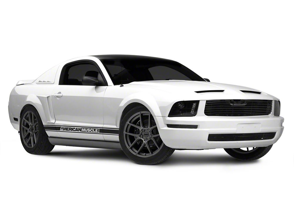 MMD Zeven Charcoal Wheel; 20x8.5; 35mm Offset (05-09 Mustang)