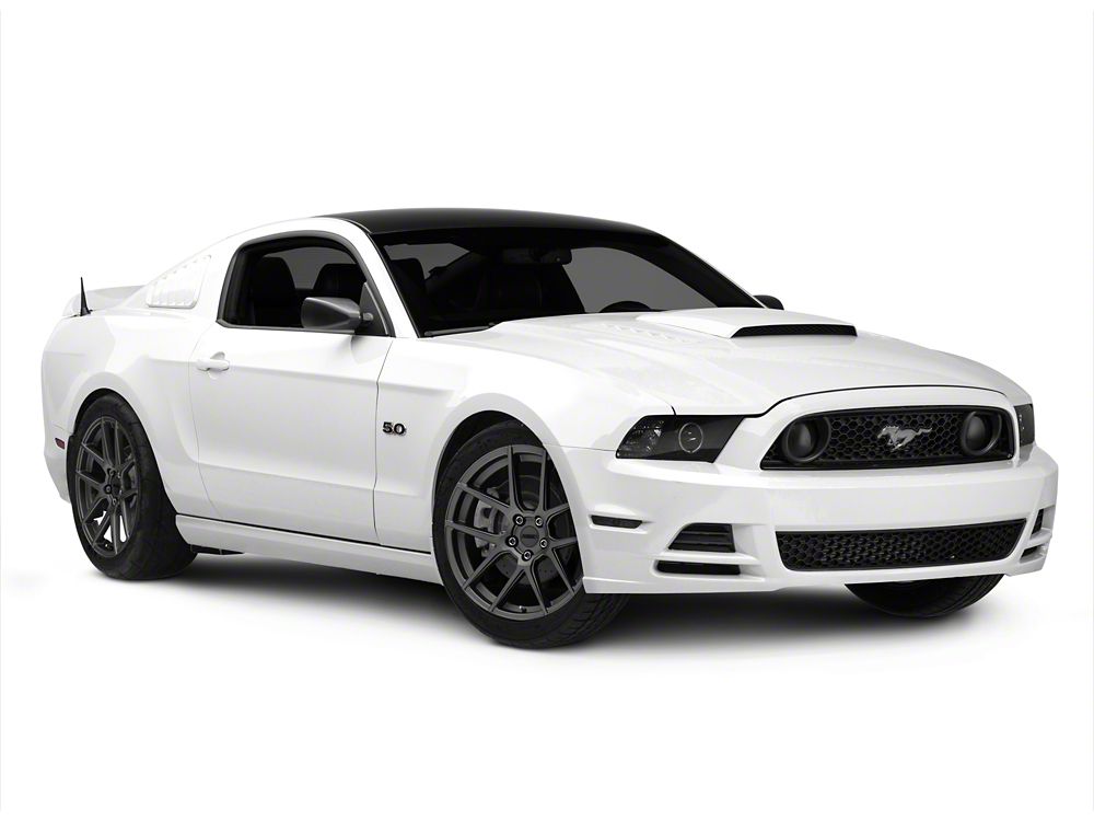 MMD Zeven Charcoal Wheel; 19x8.5; 35mm Offset (10-14 Mustang)