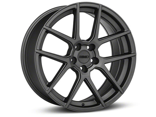 MMD Zeven Charcoal Wheel; 19x8.5; 35mm Offset (15-23 Mustang GT, EcoBoost, V6)