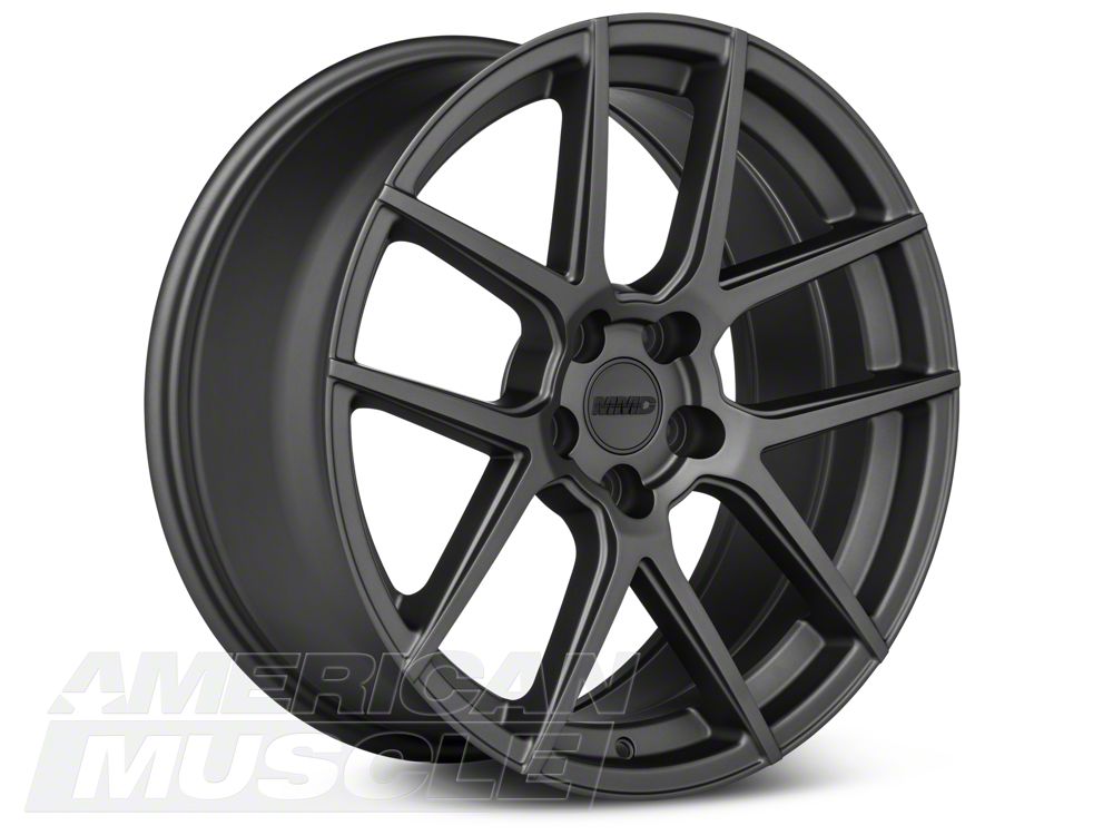 MMD Zeven Charcoal Wheel; 19x8.5; 35mm Offset (10-14 Mustang)