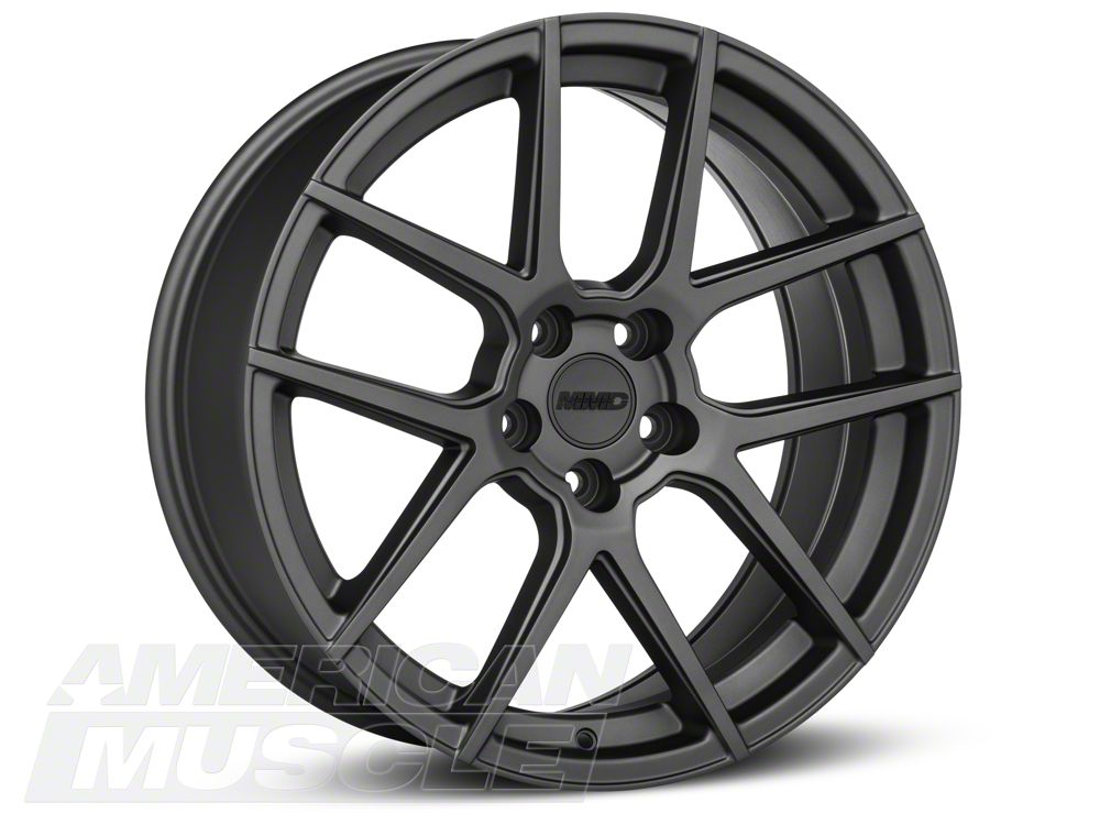 MMD Zeven Charcoal Wheel; 20x8.5; 35mm Offset (10-14 Mustang)
