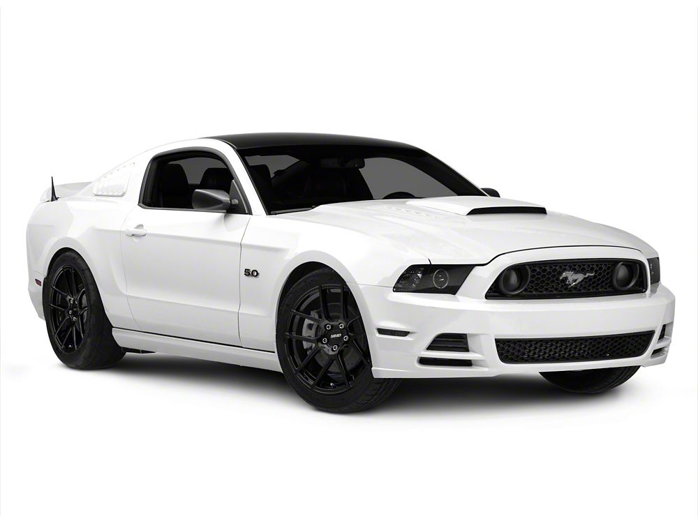 MMD Zeven Gloss Black Wheel; 19x8.5; 35mm Offset (10-14 Mustang)