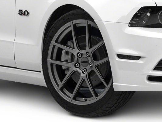 MMD Zeven Charcoal Wheel; 20x8.5; 35mm Offset (10-14 Mustang)