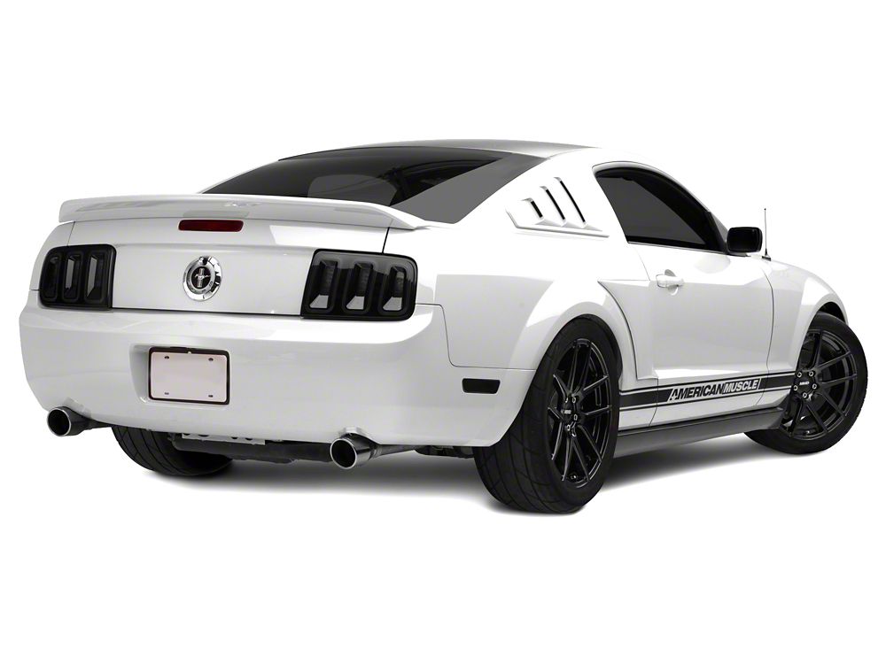 MMD Zeven Gloss Black Wheel; Rear Only; 20x10; 45mm Offset (05-09 Mustang)