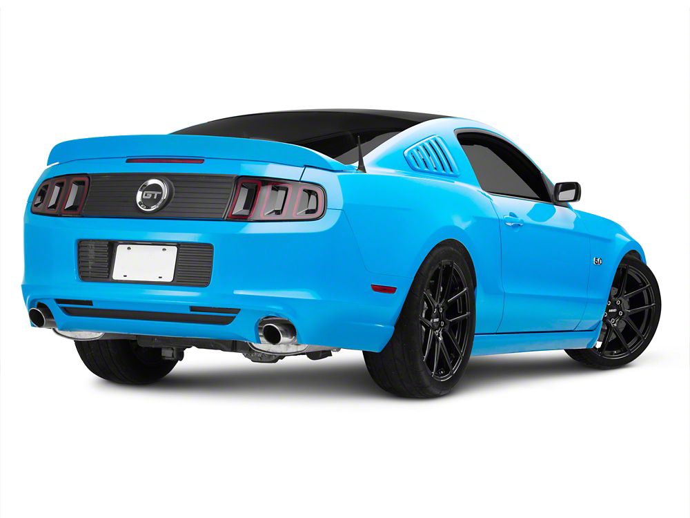 MMD Zeven Gloss Black Wheel; Rear Only; 20x10; 45mm Offset (10-14 Mustang)