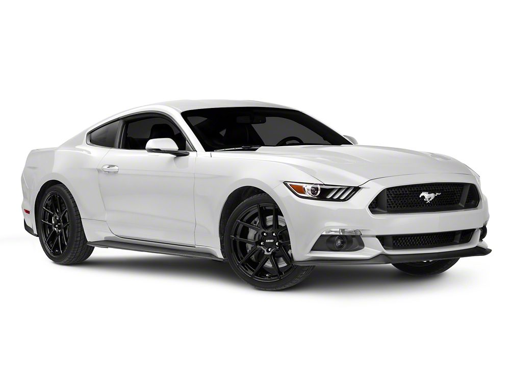 MMD Zeven Gloss Black Wheel; 20x8.5; 35mm Offset (15-23 Mustang GT, EcoBoost, V6)