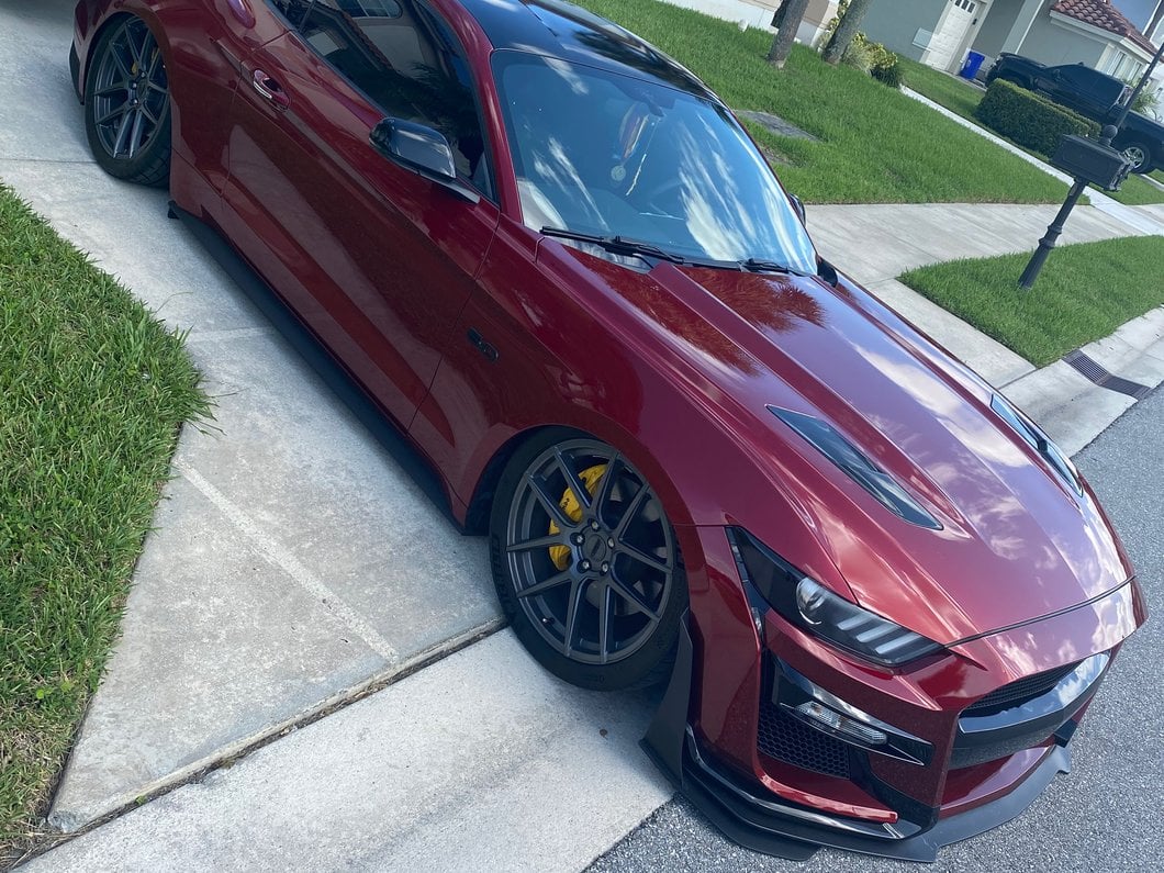 MMD Zeven Charcoal Wheel; 20x8.5; 35mm Offset (15-23 Mustang GT, EcoBoost, V6)