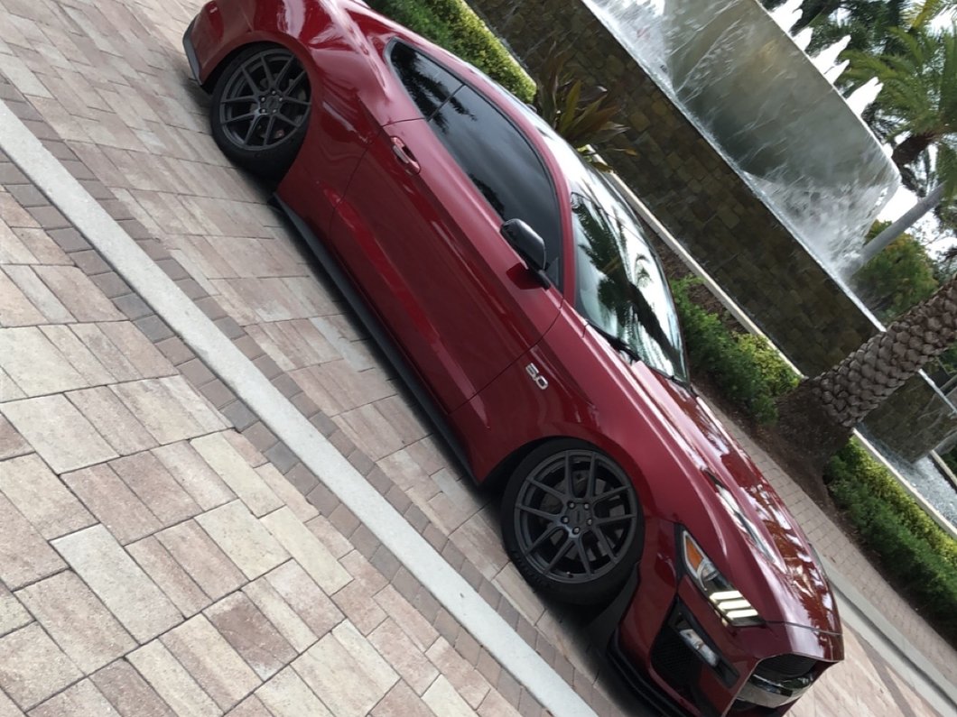 MMD Zeven Charcoal Wheel; 20x8.5; 35mm Offset (15-23 Mustang GT, EcoBoost, V6)