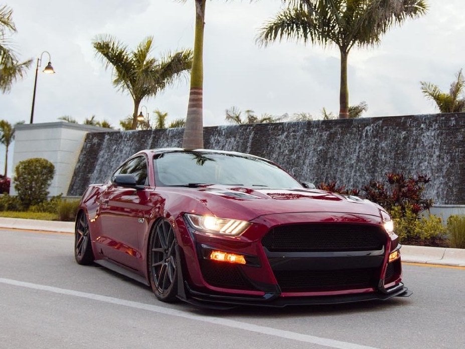 MMD Zeven Charcoal Wheel; 20x8.5; 35mm Offset (15-23 Mustang GT, EcoBoost, V6)