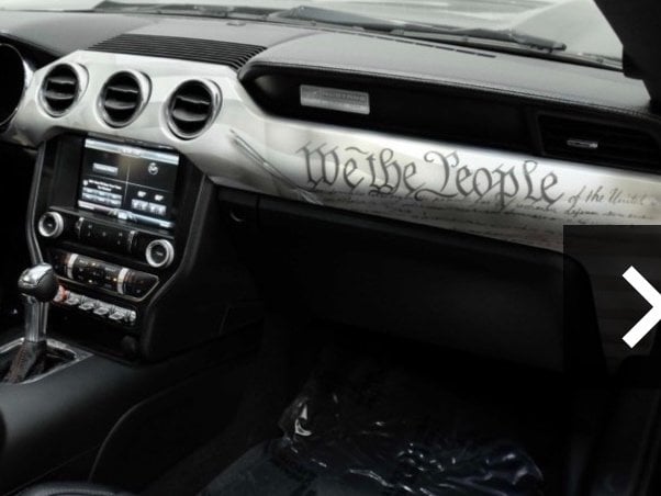 MMD Bolt On Hood Strut Kit; Black (15-23 Mustang GT, EcoBoost, V6)