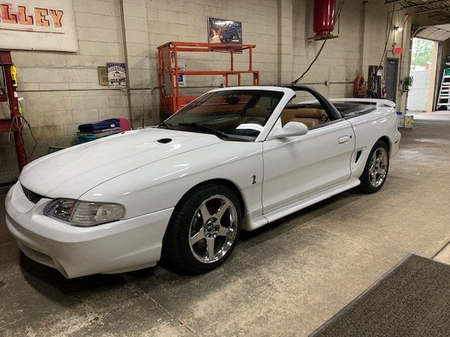 MMD Styling Bar; Charcoal (94-98 Mustang Convertible)