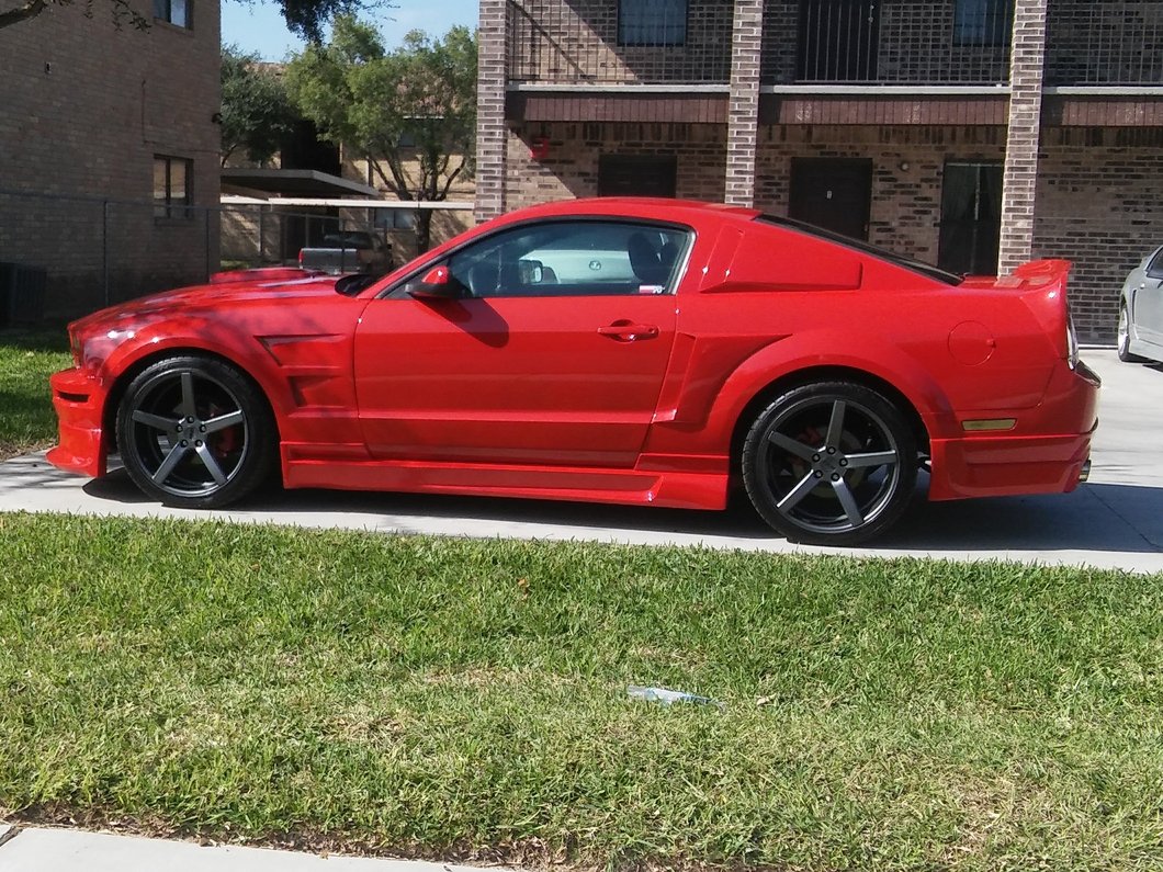 MMD 551C Charcoal Wheel; Rear Only; 20x10; 45mm Offset (05-09 Mustang)