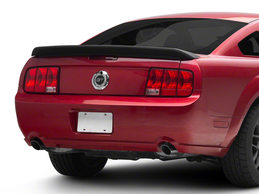 MMD GT500 Style Rear Spoiler; Satin Black (05-09 Mustang)