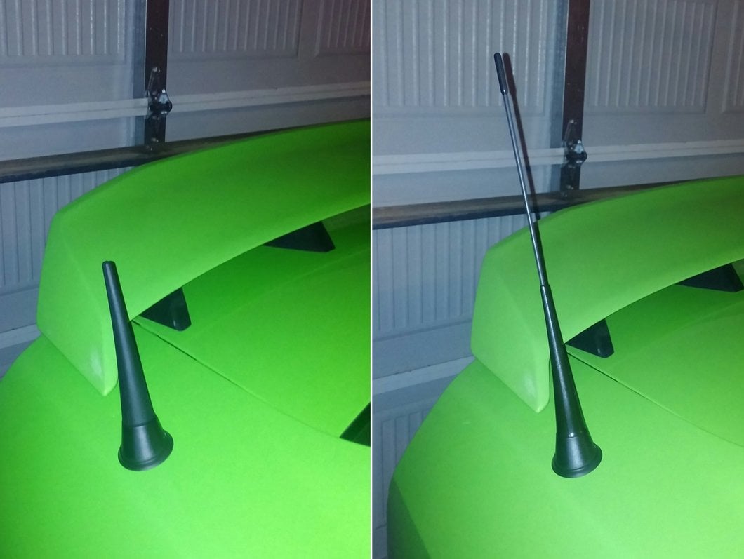 MMD Short Antenna; 5-Inch (10-14 Mustang)