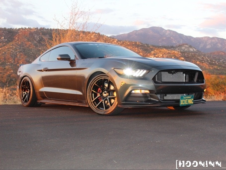 MMD Zeven Gloss Black Wheel; 19x8.5; 35mm Offset (15-23 Mustang GT, EcoBoost, V6)