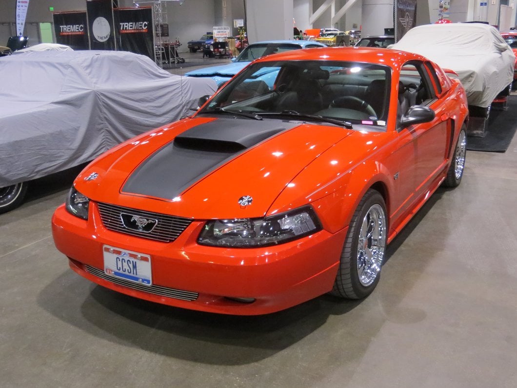 MMD Hood Scoop; Unpainted (99-04 Mustang GT; 99-02 Mustang V6; 2001 Mustang Bullitt)