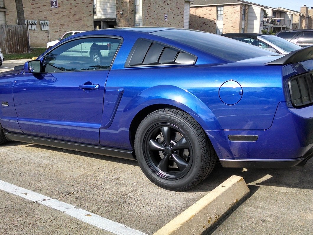 MMD Ducktail Spoiler; Unpainted (05-09 Mustang)