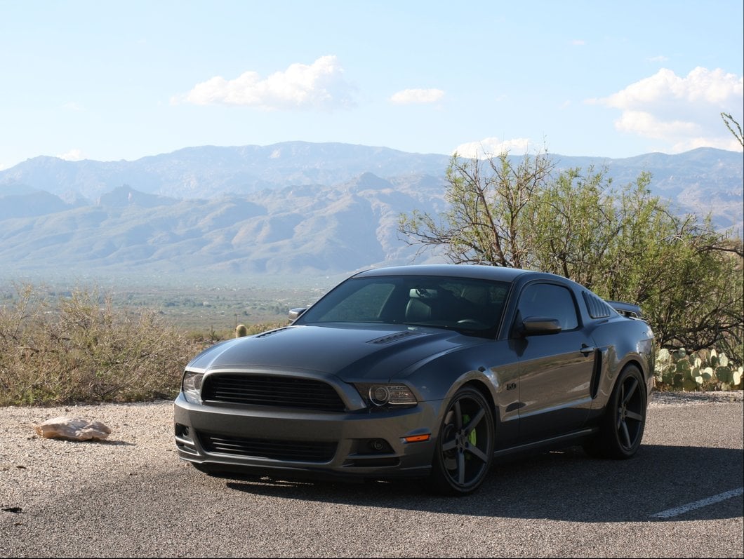 MMD 551C Charcoal Wheel; Rear Only; 20x10; 45mm Offset (10-14 Mustang)