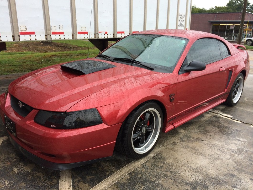 MMD Hood Scoop; Unpainted (99-04 Mustang GT; 99-02 Mustang V6; 2001 Mustang Bullitt)