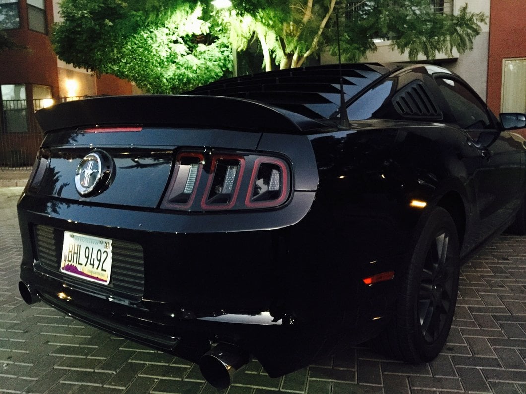 MMD Ducktail Spoiler; Unpainted (10-14 Mustang)