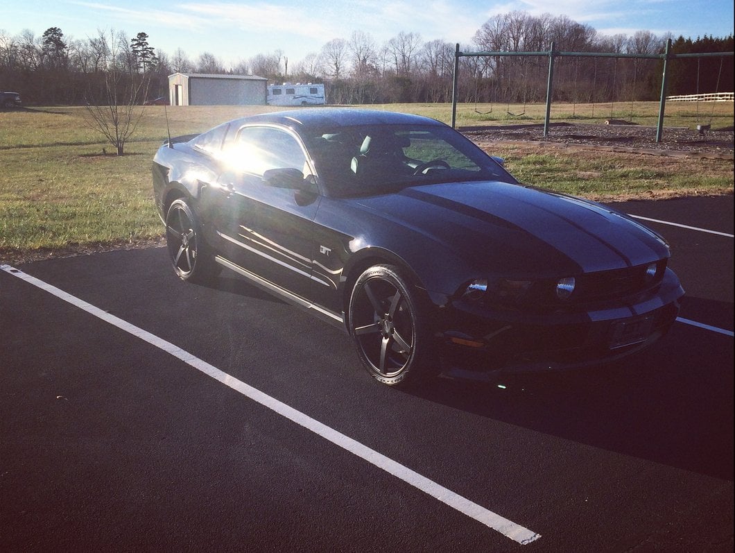 MMD 551C Matte Black Wheel; 20x8.5; 35mm Offset (10-14 Mustang)