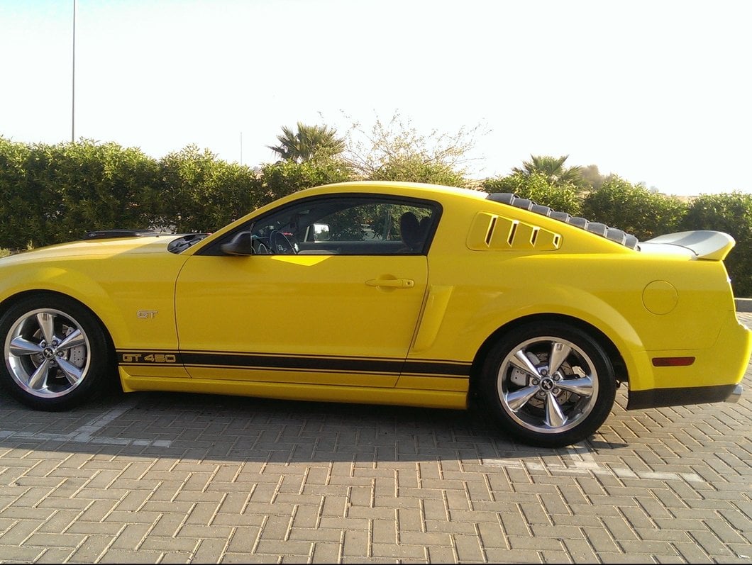 MMD Ducktail Spoiler; Unpainted (05-09 Mustang)