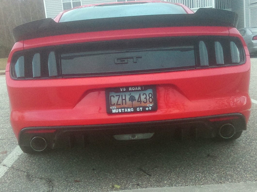 MMD Rear Diffuser Fins (15-17 Mustang Non-Premium)